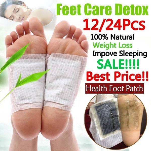 12/24 Pcs Detox Foot Patch Improve Sleep Slimming Foot Care Feet ...