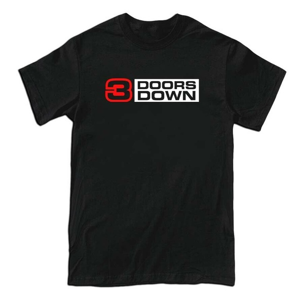 Nouveau 3 Doors Down American Rock Band Logo Hommes t-shirt noir taille S à 3XL 