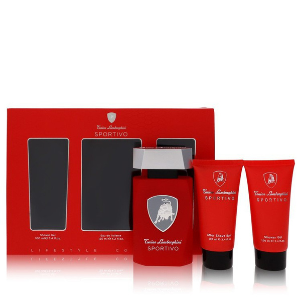 Lamborghini Sportivo 3-Piece Gift Set By Tonino Lamborghini for Men | Wish