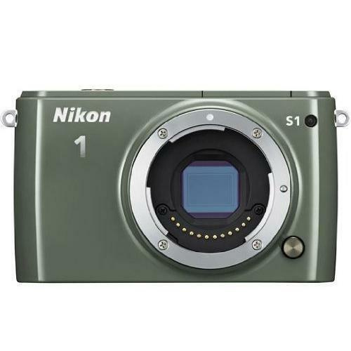 Nikon 1 S1 10.1 MP HD Digital Camera (Green) Body Wish