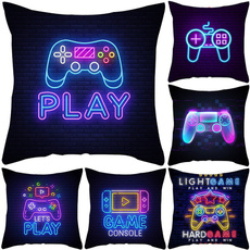 Video Games, Cushions, 45x45cm18x18in, squarecushioncover