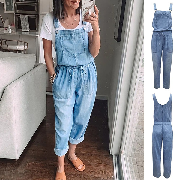 Denim Dungarees