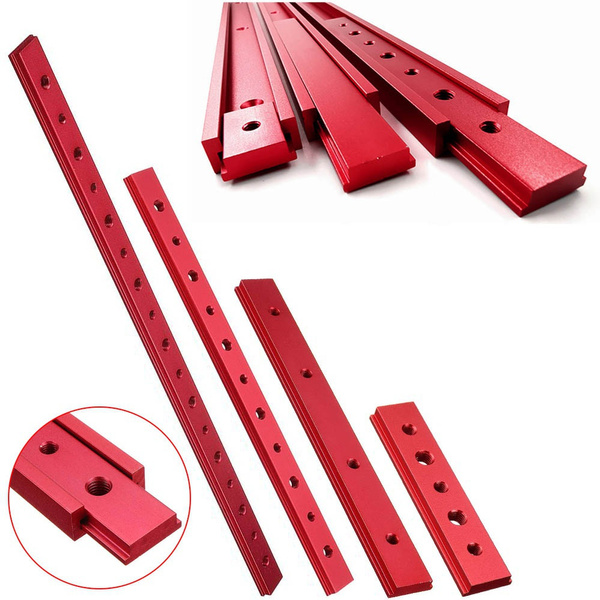 Woodworking Sliding Rail Miter TTrack Miter Bar M6 M8 Slide Block for