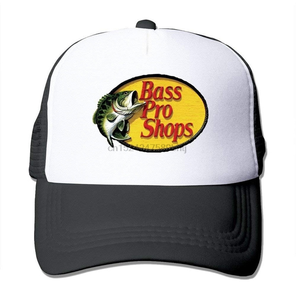 Unisex Bass Pro Shops Logo Classic Mesh Back Trucker Cap Hat