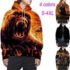 3D hoodies, Fashion, pullover hoodie, Sleeve