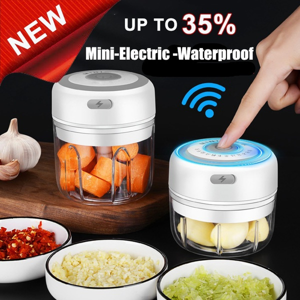 Electric Mini Food Chopper,usb Charging Mini Electric Garlic