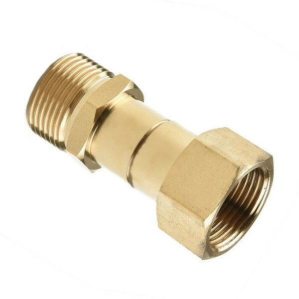 M22 Thread Pressure Washer Swivel Joint Kink Free Connector Hose