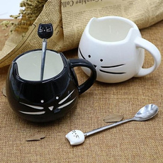 cute, Coffee, Stainless Steel, caneca