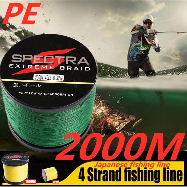 2021 4x knitting upgrade PE 4 braided fishing line 500m 1000m