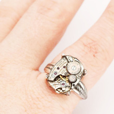 Antique, Sterling, Fashion, wedding ring