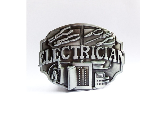 Electrician belt outlet buckle