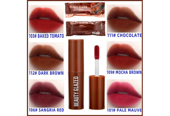 beauty glazed chocolate lipstick 112