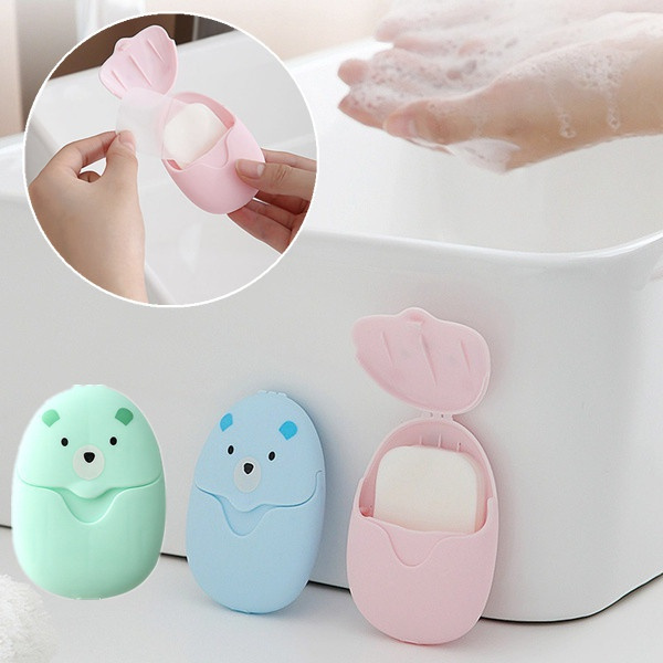 Portable Hand Wash Soap Disposable Washing Hand Bath Toiletry Paper ...