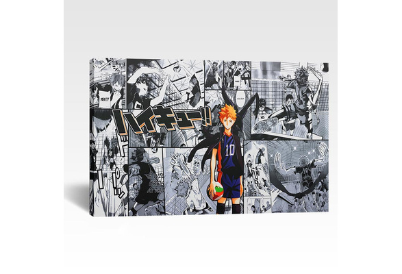 777 Tri-Seven Entretenimento Haikyu !! Poster Manga Anime Voleibol