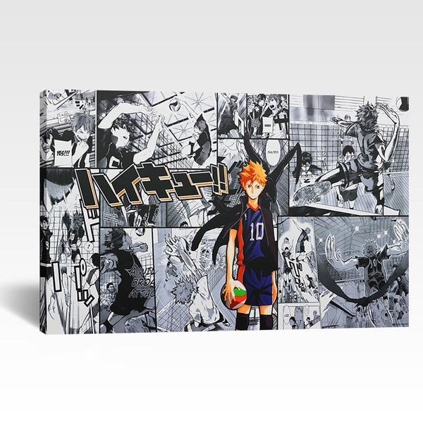 777 Tri-Seven Entretenimento Haikyu !! Poster Manga Anime Voleibol