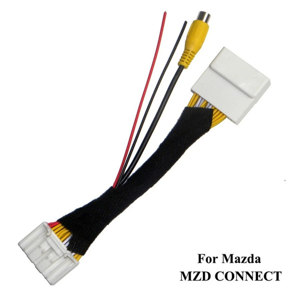 28 Pin Car Reversing Camera Connection Cable For Mazda 2 3 6 CX-5 Demio ...