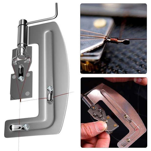 Semi Automatic Fishing Hooks Line Tier Machine Portable Stainless Steel