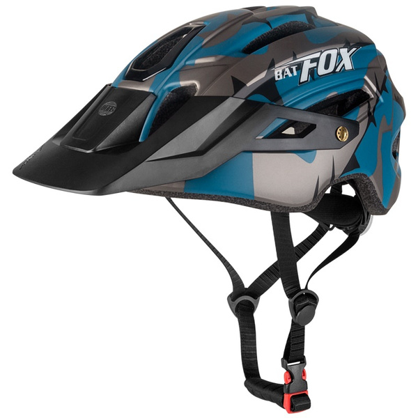 BATFOX Cool Mountain Bicycle Camouflage Helmet MTB Road Bike