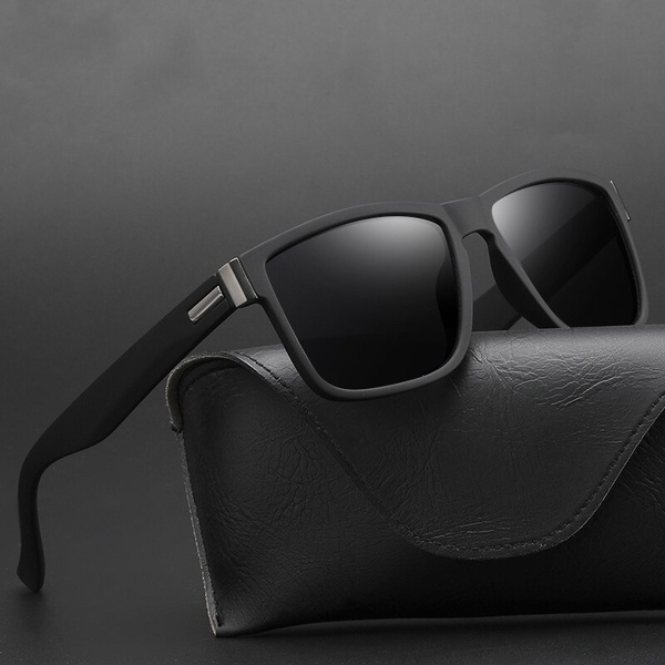 Polarized Square Sunglasses For Men and Women Matte Finish Sun