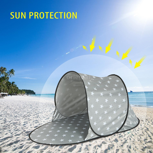 large beach shelters
