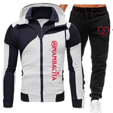 Fashion, track suit, zipper hoodie, Casual