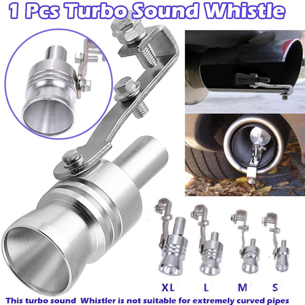 1 Pcs Sound Simulator Car Turbo Sound Whistle Vehicle Refit Device Exhaust  Pipe Turbo Sound Whistle Car Turbo Muffler S-XL