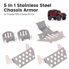 Steel, skidplatekit, fortrx4seriesrccrawlercar, spare parts