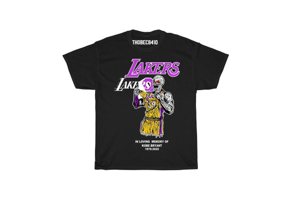 lakers kobe skeleton shirt