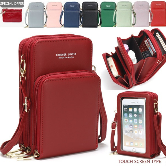 waterproof touch screen purse