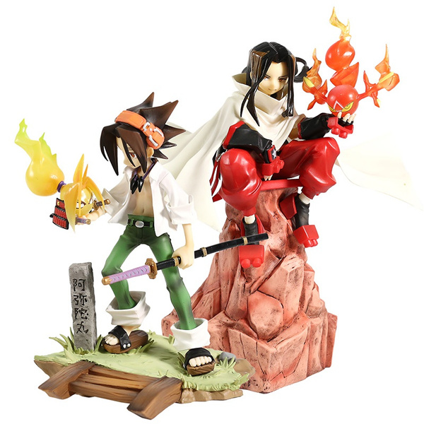 YANDING Shaman King Yoh Asakura 18CM Standing Pose Decoration Model Anime  Character Children Doll Souvenir Collection Yoh Asakura : :  Toys & Games