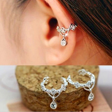 cute, DIAMOND, Jewelry, wedding earrings