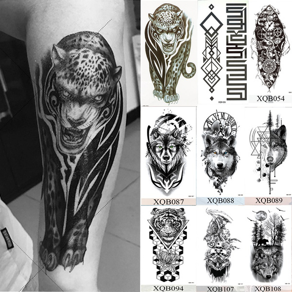 black panther tattoo temporary tattoos on the body – Fake Tattoos