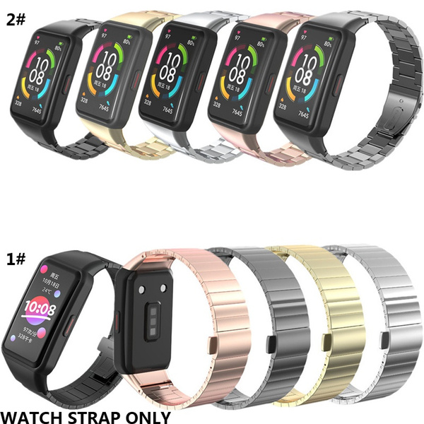Stainless Steel Wristband Metal Strap For -Huawei Honor Band 6 Smart  Bracelet CAX | Wish