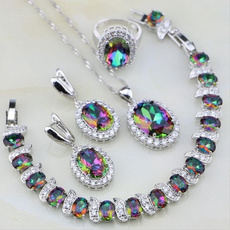 Silver Jewelry, Woman, Colorful, Bracelet