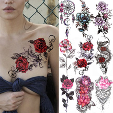 tattoo, Flowers, Lace, rosetattoo
