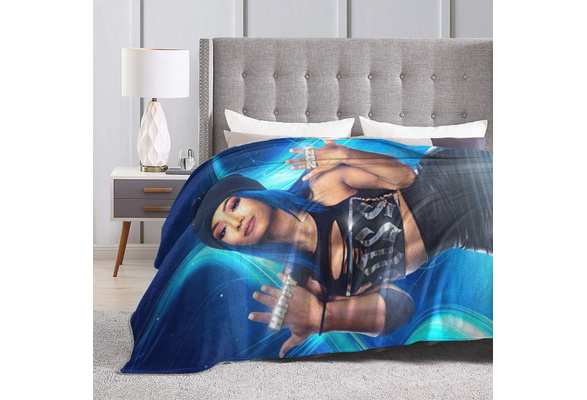 Sasha Banks 2 Ultra Soft Micro Fleece Blanket Wish