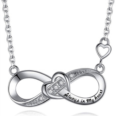 Sterling, Heart, Fashion, Infinity
