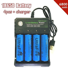 18650battery, rechargeabe, Battery, charger