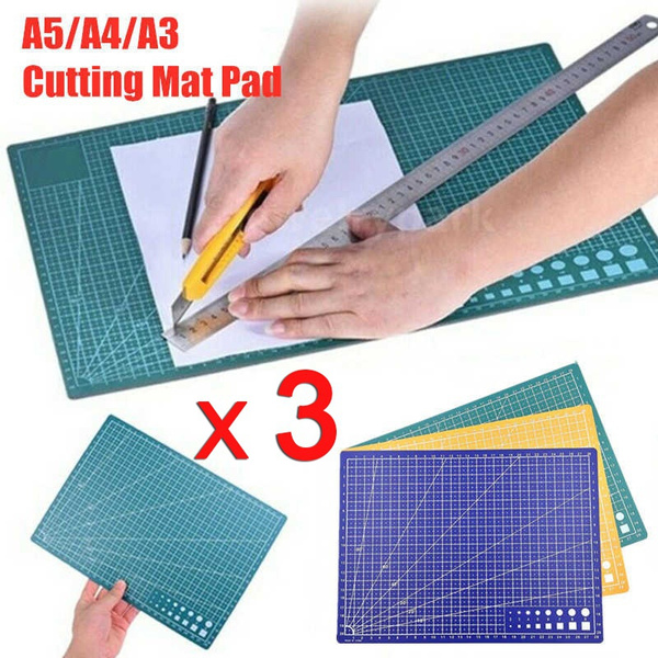 A3/A4/A5 Cutting Mat, Self Healing Sewing Mat, Double Sided Craft Mat  Cutting Board for Fabric, Sewing and Crafting