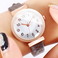 dress watch, leatherstrapwatch, leather strap, Simple
