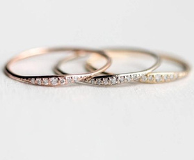 White Gold, stackablering, wedding ring, gold