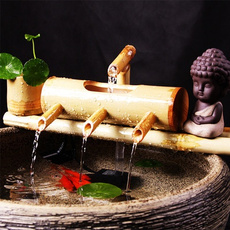 decoration, Tank, fish, bambooornament