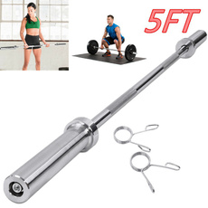 Bar, dumbellhandle, Fitness, chrome