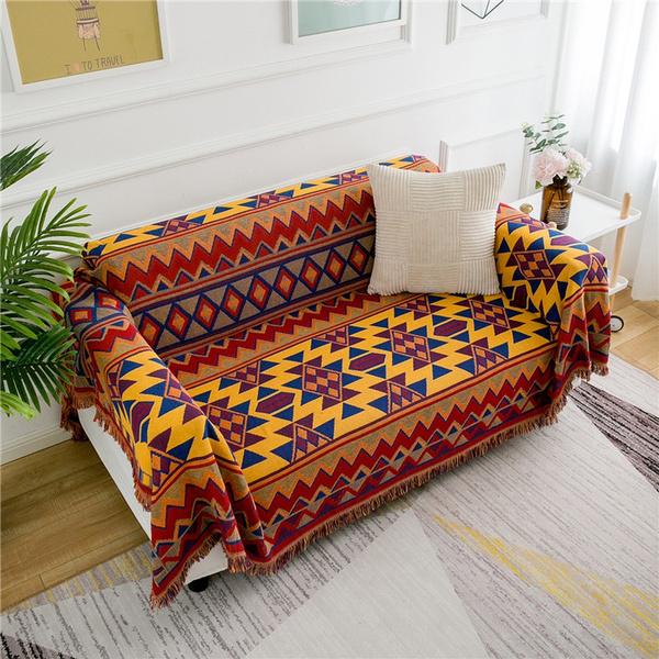 Boho style blankets hot sale