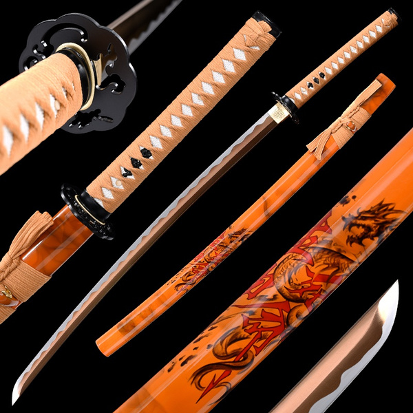 Katana, full Tang, life and death samurai sword, extremely