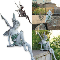 fairystatue, sculpturepark, Garden, Angel
