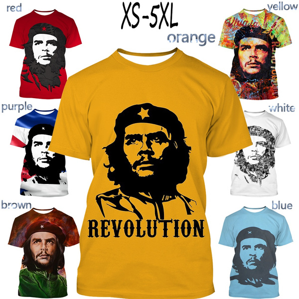 Summer vintage new fashion Che Guevara 3D-printed T-shirt casual