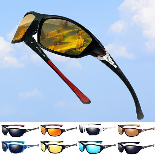 Men's New Fashion Outdoor Sports Polarized Riding Fishing Sunglasses  Driving Sunglasses Polarized Glasses Men's Sunglasses UV400