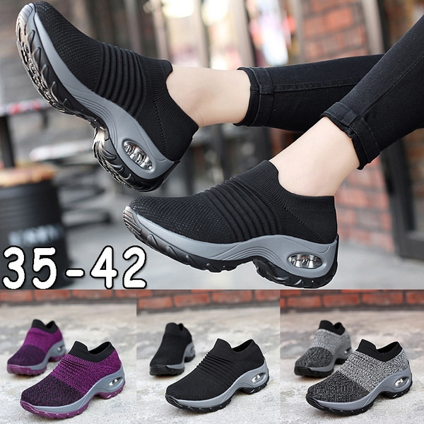 Women's Shape Ups Shoes Comfortable Platform Walking Sneakers