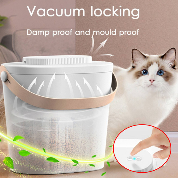 Intelligent Pet Vacuum Moldproof Moisture-Proof Grain Storage Bucket Pet  Food Storage Container Rice Boxes